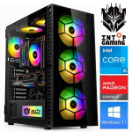 INTOP i5-12400F 16GB 250SSD M.2 NVME+2TB RX9060XT 16GB WIN11