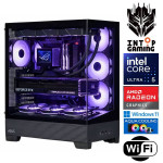 INTOP AQUA Ultra 5 245KF 16GB DDR5 1TB SSD M.2 NVME RX9060XT 16GB WiFi WIN11
