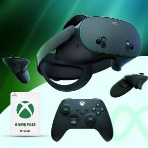 Meta Quest 3S Xbox Edition 128GB - Limited-Edition Hardware & 3 Months of Xbox Game Pass Ultimate Included - Carbon Black Meta Quest 3S Xbox Edition 128GB - Limited-Edition Hardware & 3 Months of Xbox Game Pass Ultimate Included - Carbon Black