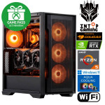 INTOP AQUA Ryzen 5 7500X3D 16GB 1TB SSD M.2 NVME RTX5060Ti 16GB WiFi WIN11 POWERED BY COUGAR INTOP AQUA Ryzen 5 7500X3D 16GB 1TB SSD M.2 NVME RTX5060Ti 16GB WiFi WIN11 POWERED BY COUGAR