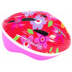 Aizsargķivere bērniem Volare Deluxe - Red Pink Flowers - 51-55 cm 85793