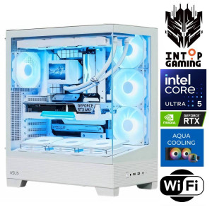 INTOP AQUA Ultra 5 245KF 16GB DDR5 1TB SSD M.2 NVME RTX5050 8GB WiFi no-OS INTOP AQUA Ultra 5 245KF 16GB DDR5 1TB SSD M.2 NVME RTX5050 8GB WiFi no-OS