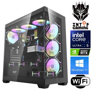 INTOP Ultra 5 245KF 64GB DDR5 1TB SSD M.2 NVME+2TB RTX5070Ti 16GB
 WiFi WIN11