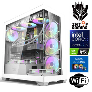 INTOP AQUA Ultra 5 245KF 16GB DDR5 1TB SSD M.2 NVME RTX5050 8GB WiFi no-OS