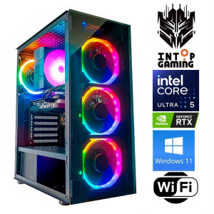 INTOP Ultra 5 245KF 32GB DDR5 500SSD M.2 NVME+2TB RTX5070 12GB WiFi WIN11