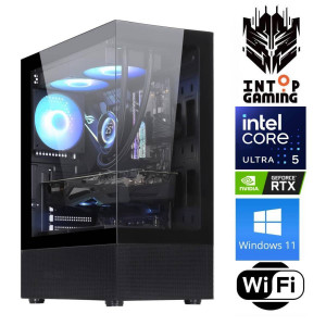 INTOP Ultra 5 245KF 32GB DDR5 500SSD M.2 NVME+2TB RTX5070 12GB WiFi WIN11Pro