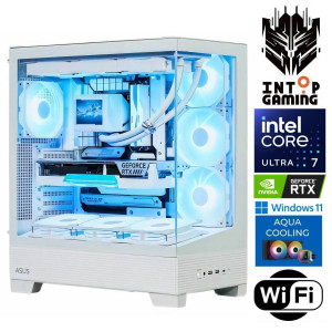 INTOP AQUA Ultra 7 265KF 32GB DDR5 1TB SSD M.2 NVME RTX5080 16GB
 WiFi WIN11