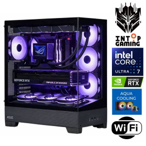 INTOP AQUA Ultra 7 265KF 16GB DDR5 1TB SSD M.2 NVME RTX5050 8GB WiFi no-OS INTOP AQUA Ultra 7 265KF 16GB DDR5 1TB SSD M.2 NVME RTX5050 8GB WiFi no-OS