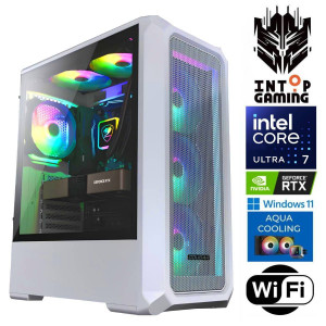 INTOP AQUA Ultra 7 265KF 16GB DDR5 1TB SSD M.2 NVME RTX5060Ti 8GB WiFi WIN11