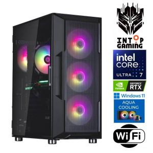 INTOP AQUA Ultra 7 265KF 16GB DDR5 1TB SSD M.2 NVME RTX5050 8GB WiFi WIN11Pro INTOP AQUA Ultra 7 265KF 16GB DDR5 1TB SSD M.2 NVME RTX5050 8GB WiFi WIN11Pro
