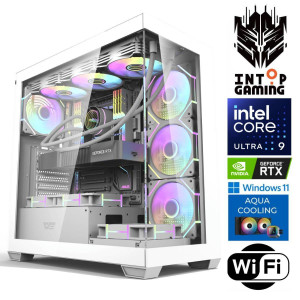 INTOP AQUA Ultra 9 285K 32GB DDR5 1TB SSD M.2 NVME+4TB RTX5080 16GB
 WiFi WIN11