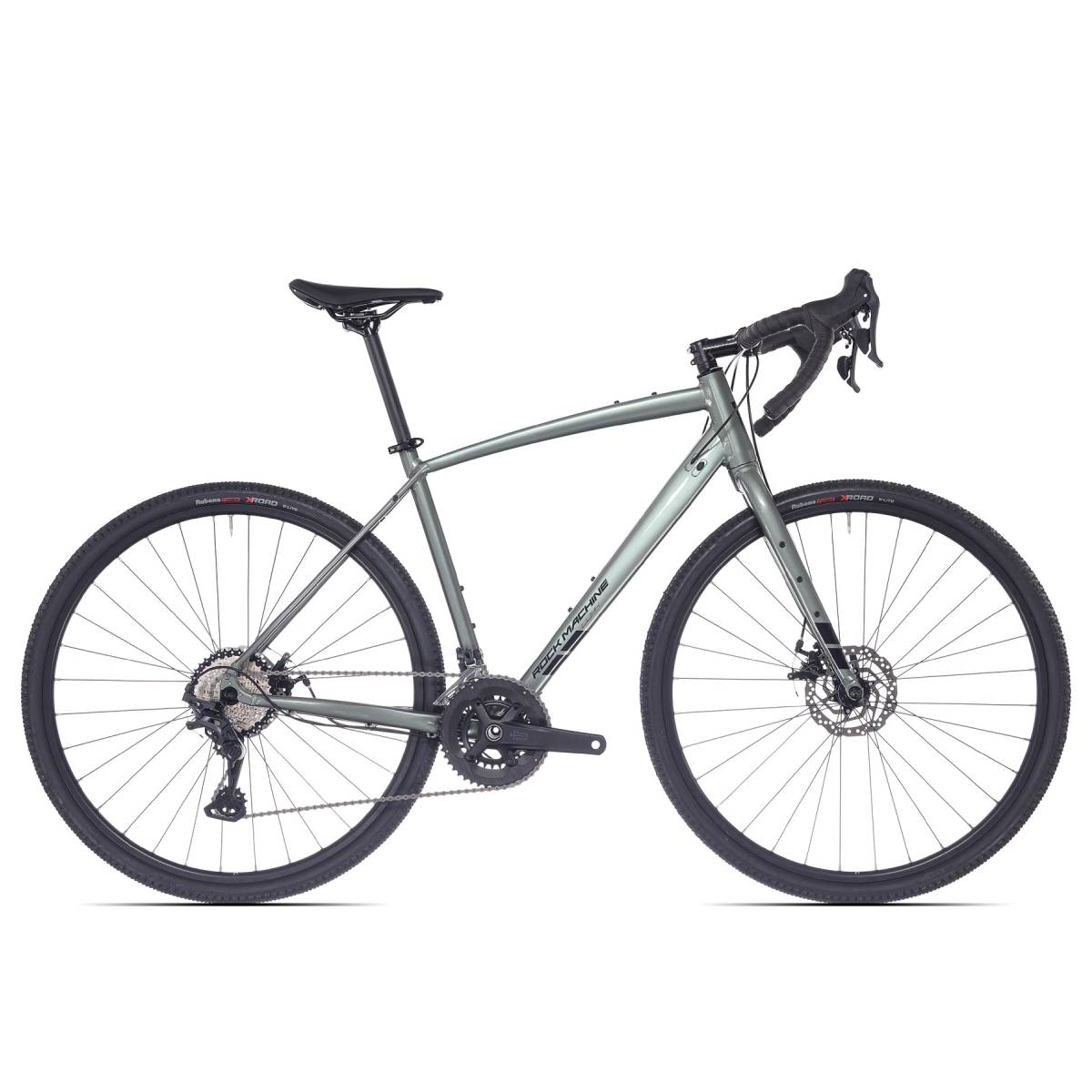 Rock Machine Gravel bike. Lock 40 Gloss Granite Green (Wheel size: 28 Frame size: XL)