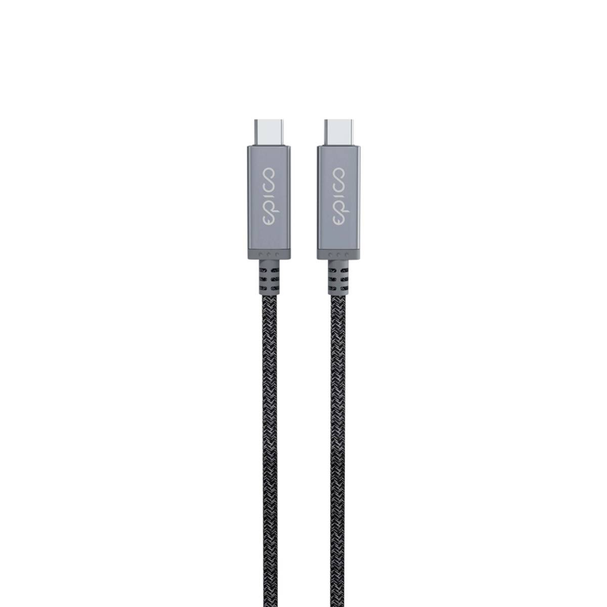 EPICO Thunderbolt 4 braided cable – space gray