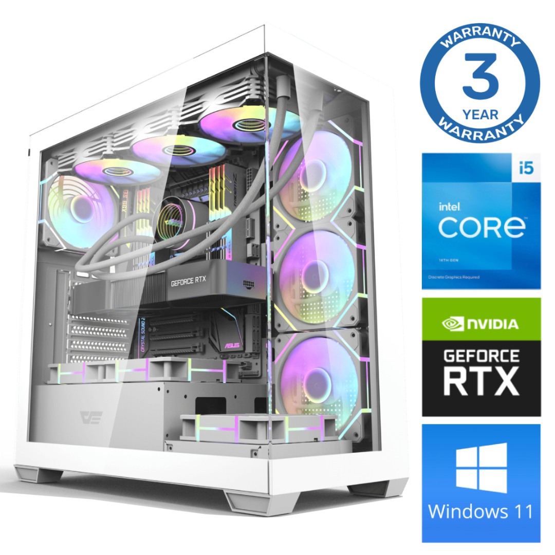 INTOP i5-14400F, 16GB DDR5, 1TB M.2 NVMe SSD, RTX 5070 12GB, WIN11