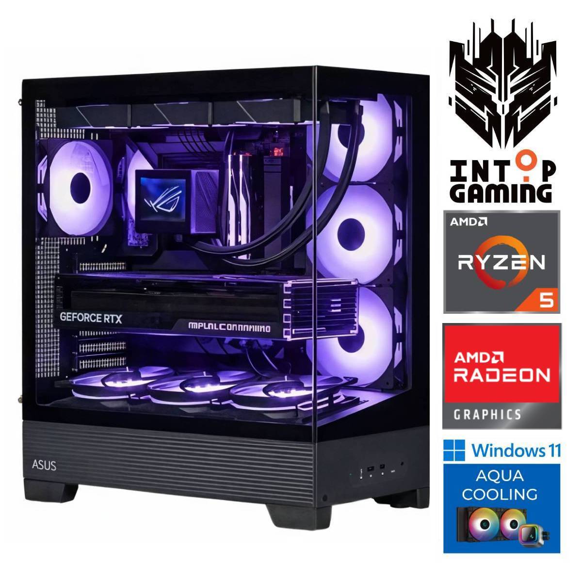 INTOP AQUA Ryzen 5 7500X3D 16GB