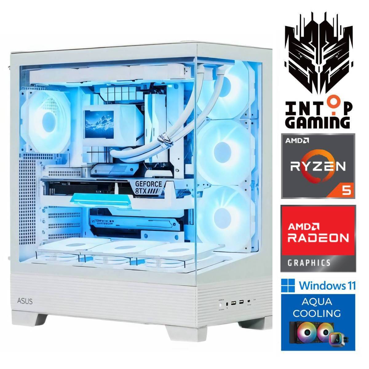 INTOP AQUA Ryzen 5 7500X3D 16GB
