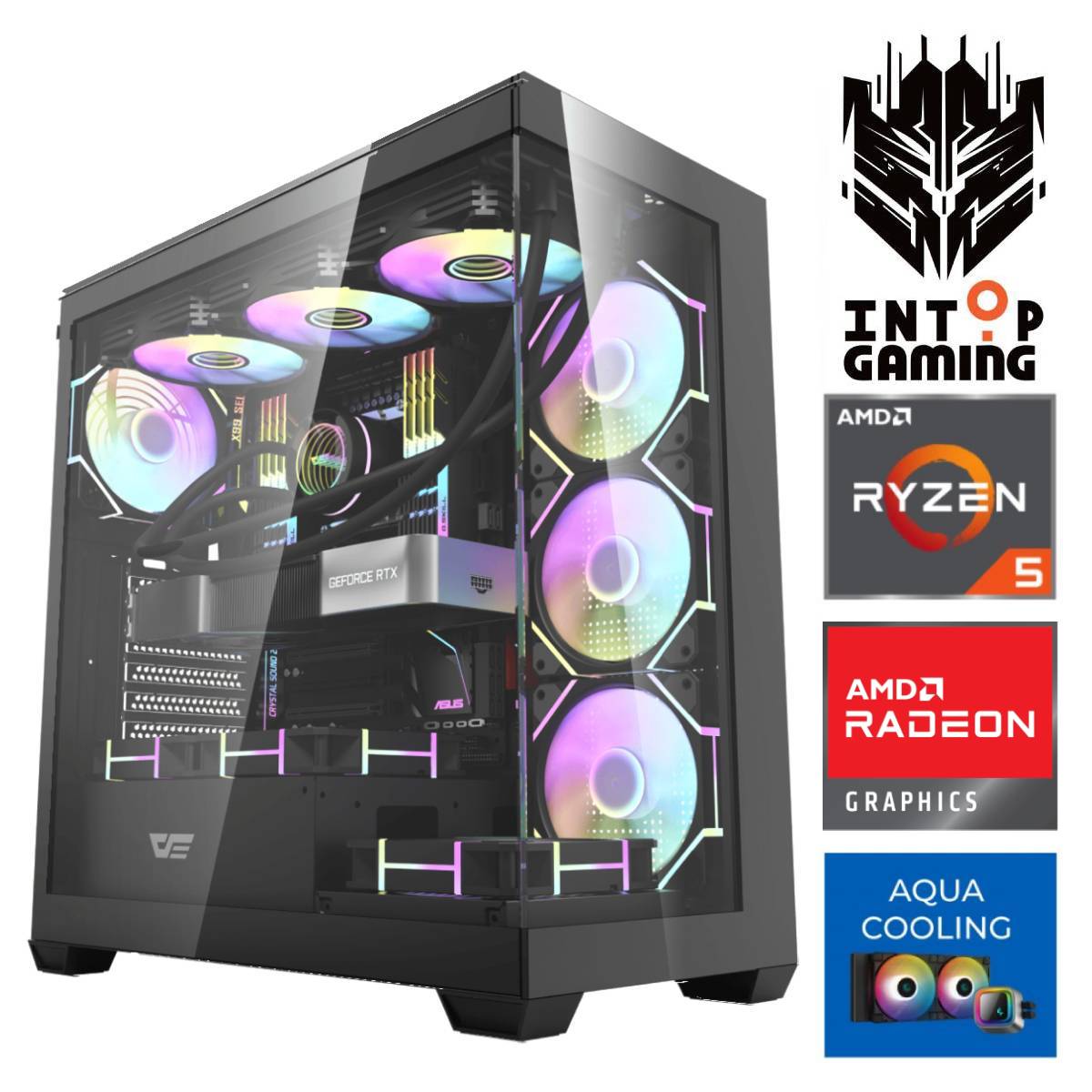 INTOP AQUA Ryzen 5 7500X3D 16GB