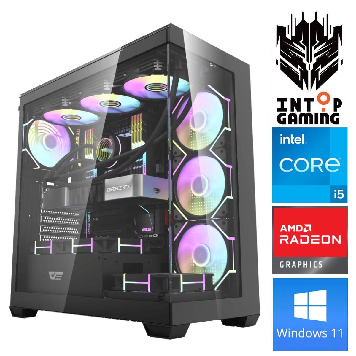 INTOP i5-14400F 16GB DDR5 1TB SSD