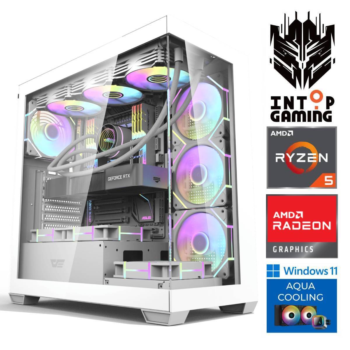 INTOP AQUA Ryzen 5 7500X3D 16GB