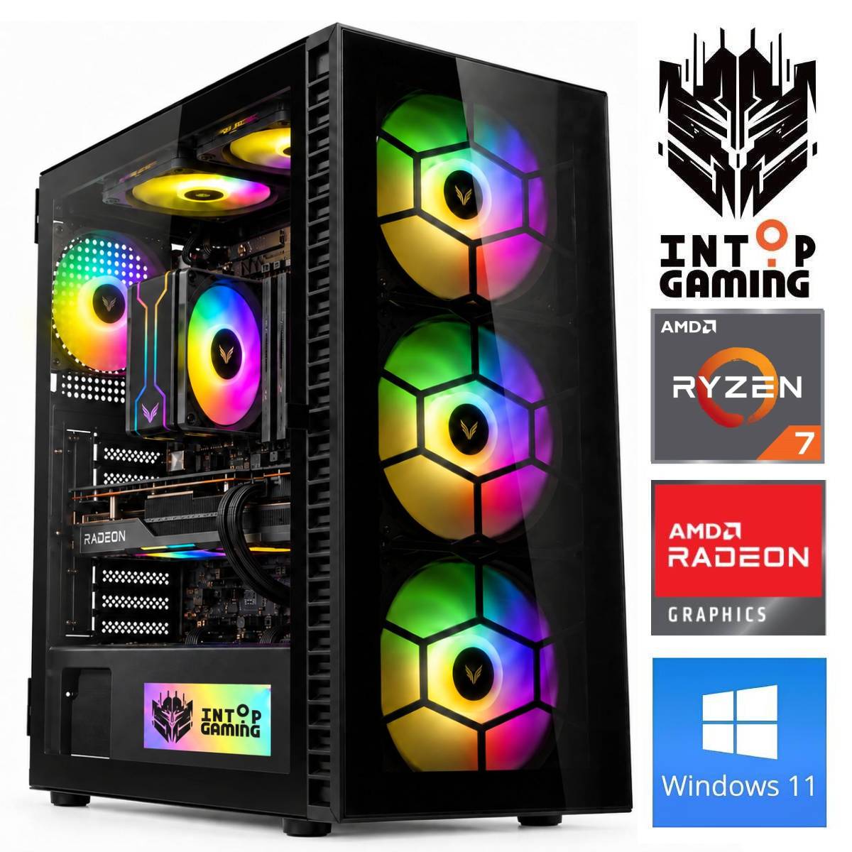INTOP Ryzen 7 5700X 16GB 500GB