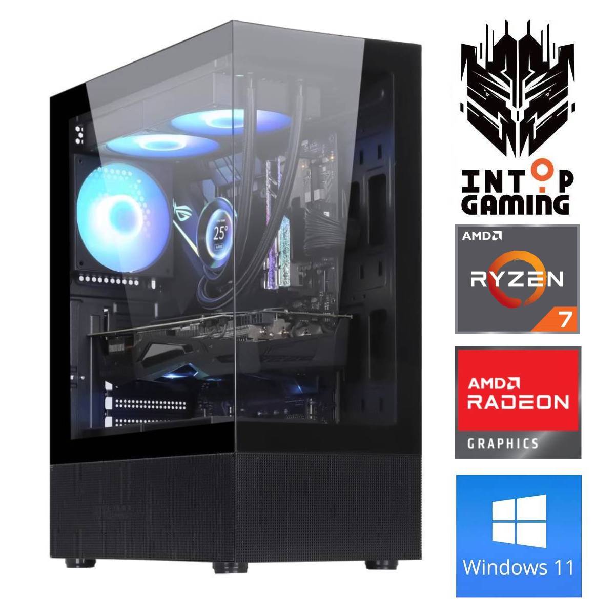 INTOP Ryzen 7 5700X 16GB 250GB